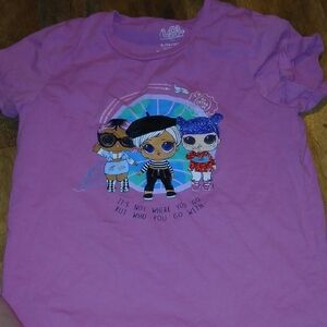L.O.L. Surprise! Purple Graphic Tee for Kids